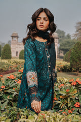 3-pc Unstitched Embroidered Printed Staple DSCW5-19