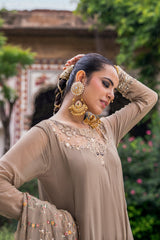 3-PC Embroidered Chiffon CMA-6-449