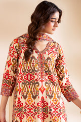 3-PC Printed Silk CNP-6-223