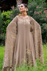 3-PC Embroidered Chiffon CMA-6-449