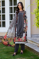 3-PC Unstitched Printed Lawn C-Print Vol 3 CP6-21