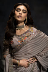 3-PC Unstitched Premium Saree Collection CSS6-06