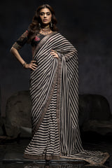 3-PC Stitched Premium Saree Collection  CSS6-01P