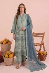 3-PC Stitched Embroidered CMA-6-424