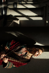 3-pc Unstitched Embroidered Dyed Leather Shirt PSW5-17