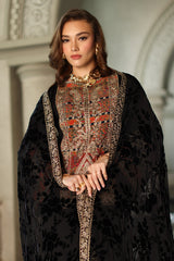 3-pc Unstitched Embroidered Dyed Leather Shirt PSW5-21