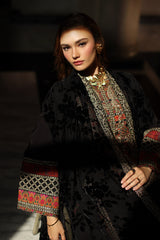 3-pc Unstitched Embroidered Dyed Leather Shirt PSW5-21