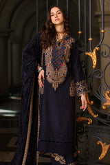 3-pc Unstitched Embroidered Dyed Leather Shirt PSW5-16