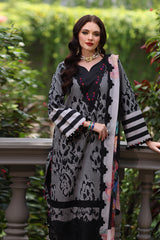 3-PC Unstitched Embroidered Lawn Collection AG6-07