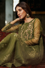 3-PC Embroidered Organza Suit CMA-4-096