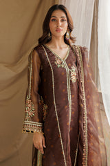 3-PC Embroidered Organza Suit CMA-4-089