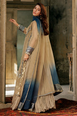 3-PC Embroidered Organza Suit CMA-5-047