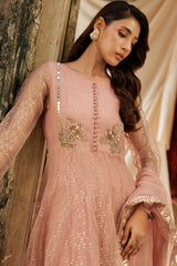 3-PC Embroidered Organza Suit CMA-5-060