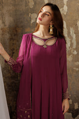 3-PC Embroidered Chiffon Suit CMA-5-059