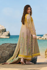 3-PC Unstitched Embroidered Lawn Collection CSM6-01R