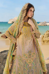 3-PC Unstitched Embroidered Lawn Collection CSM6-01R
