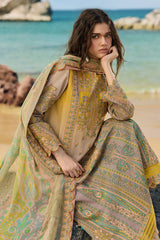 3-PC Unstitched Embroidered Lawn Collection CSM6-01R