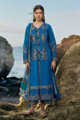 3-PC Unstitched Embroidered Lawn Collection CSN6-06
