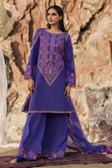 3-PC Unstitched Embroidered Lawn Collection CSN6-08
