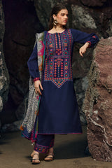 3-PC Unstitched Embroidered Lawn Collection CSN6-04