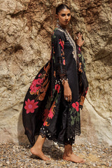 3-PC Embroidered Lawn Shirt with Embroidered Chiffon Dupatta and Trouser DSRB4-08