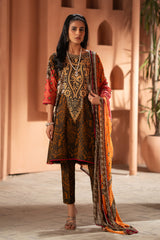 3-PC Unstitched Printed Lawn Collection CP4-38