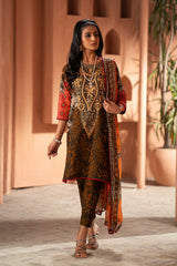 3-PC Unstitched Printed Lawn Collection CP4-38