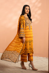 3-PC Unstitched Printed Lawn Collection CP4-36