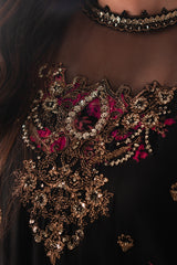 3-PC Unstitched Embroidered Chiffon VSL5-09
