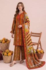3-PC Stitched Embroidered CPM-6-237
