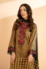 3-PC Embroidered Lawn Shirt with Chiffon Dupatta and Trouser CNP-4-23S