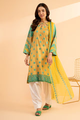 2-PC Embroidered Lawn Shirt with Embroidered Chiffon Dupatta  CNP-4-22S