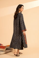 2-PC Embroidered Raw-Silk Shirt with Trouser CNP-4-26S