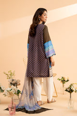 2-PC Printed Shirt with Chiffon Dupatta CPM22-77