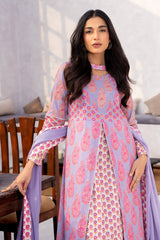 2-PC Printed Cotton Shirt with Chiffon Dupatta CPM-4-033