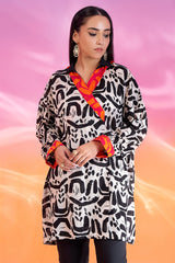 2-PC Printed Lawn Shirt with Trouser CPM-4-305