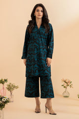 2-PC Printed Cotton Shirt with Trouser CPM-4-14S