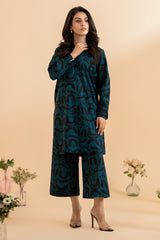 2-PC Printed Cotton Shirt with Trouser CPM-4-14S