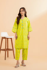 2-PC Printed Cotton Shirt with Trouser CPM-4-16S