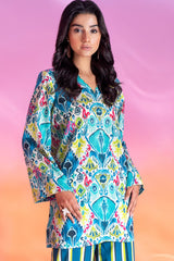 2-PC Printed Lawn Shirt with Trouser CPM-4-280