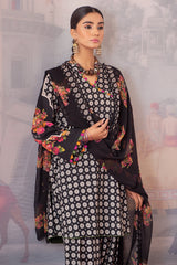 3-PC Printed Lawn Shirt with Chiffon Dupatta and Trouser CPM-4-08
