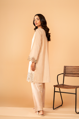 2-PC Embroidered Cotton Shirt with Trouser CNP-4-17S