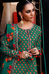 3-PC  Embroidered Lawn Collection Suit CH6-02 P
