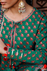 3-PC  Embroidered Lawn Collection Suit CH6-02 P