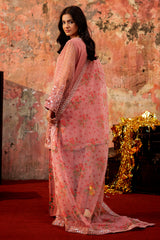 3-PC Embroidered  Raw Silk CMA-6-94