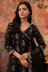 3-PC Embroidered Raw-Silk Suit  CMA-6-261
