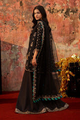 3-PC Embroidered Raw-Silk Suit  CMA-6-261