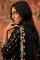 3-PC Embroidered Raw-Silk Suit  CMA-6-261