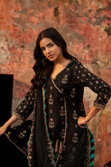 3-PC Embroidered Raw-Silk Suit  CMA-6-261