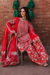 3-pc Unstitched Chiffon Collection VSL25-16